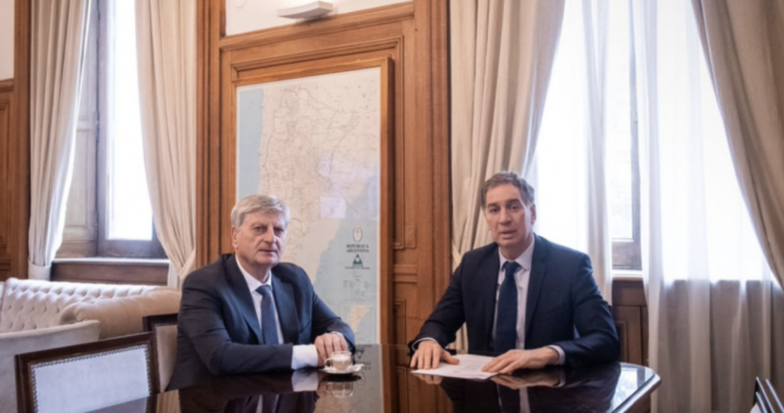 Tras la reunión entre Ziliotto y Santilli, Nación retomó el envío de fondos previsionales a La Pampa y recibió $10.000 millones